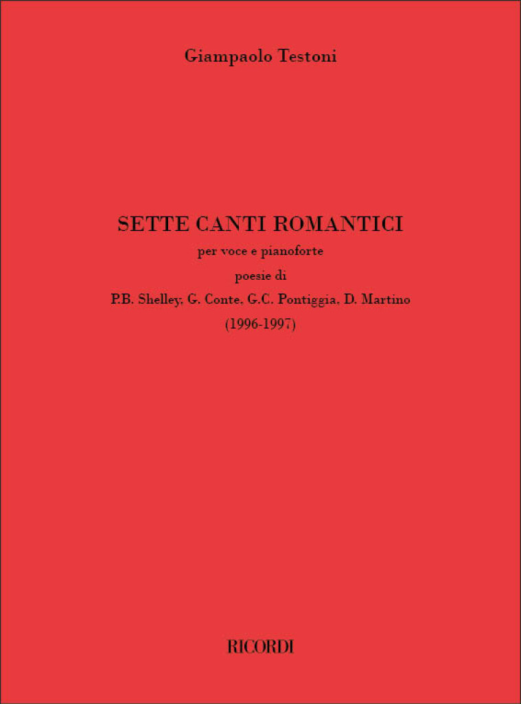 Sette canti romantici
